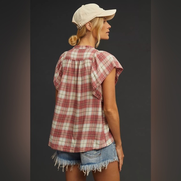 Birds of Paradis by Trovata Brett Blouse - Picture 2 of 6